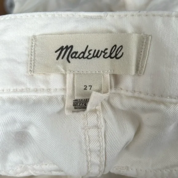 Madewell Griff Superwide-Leg Cargo Pants in Garment Dye Vintage Canvas Size 27 - Picture 4 of 5